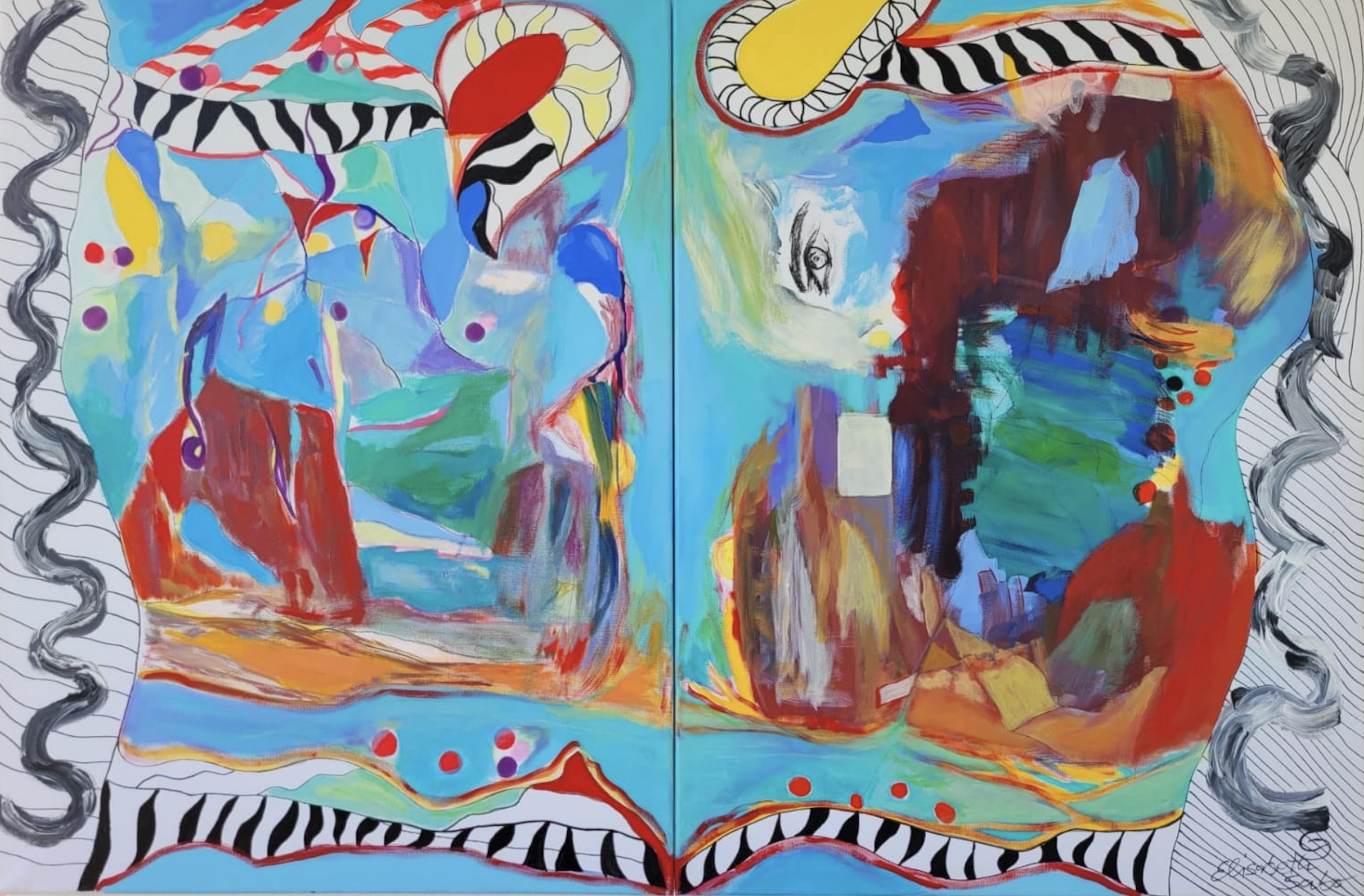 Gemälde von Elisabeth Sabo